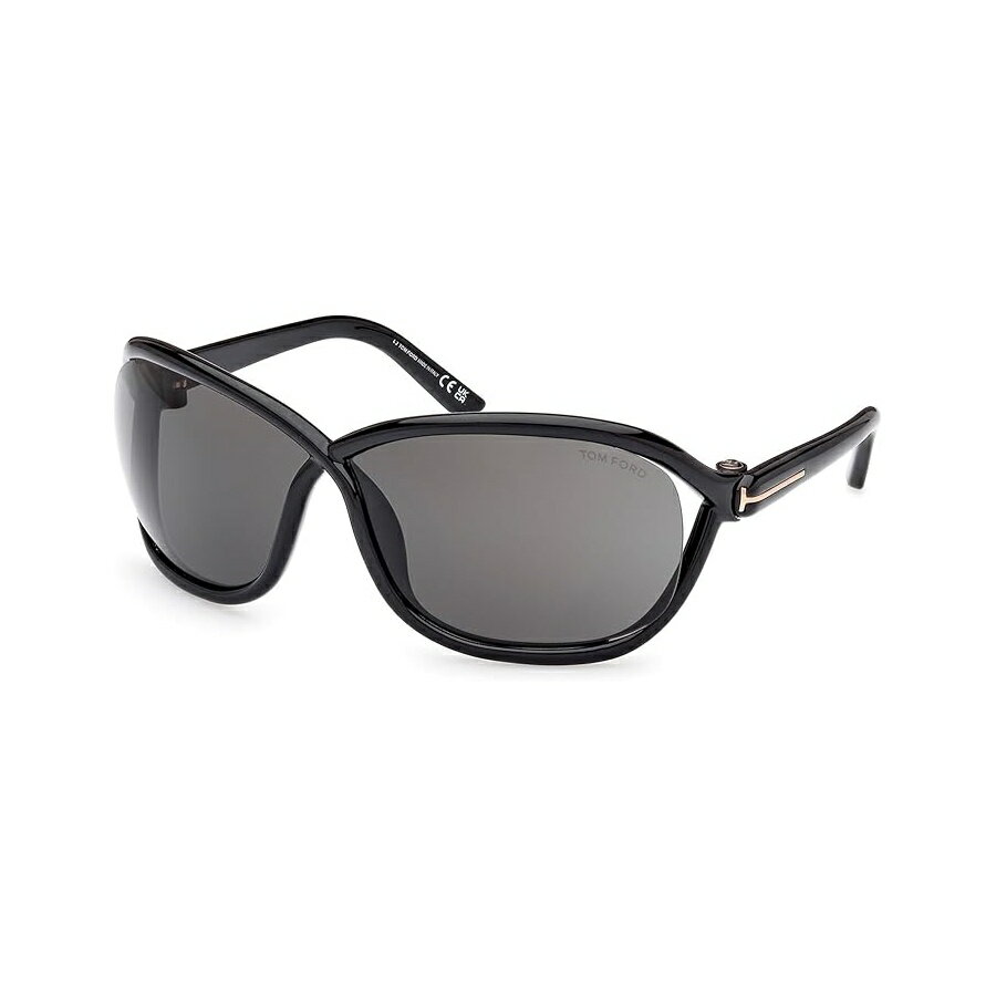 樂天商城 - トムフォード サングラス FT 1069 フェルナンダ 01A シャイニーブラック t ロゴ/スモークレンズ F Tom Ford Sunglasses FT 1069 Fernanda 01A Shiny Black, t Logo/Smoke Lenses F