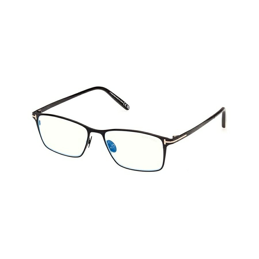 Tom Ford - トムフォード FT 5935-B ブルー ブロック シャイニー ブラック/ブルー フィルター 54/16/145 メンズ メガネ 眼鏡 サングラス フレーム Tom Ford FT 5935-B BLUE BLOCK Shiny Black/Blue Filter 54/16/145 men Eyewear Frame