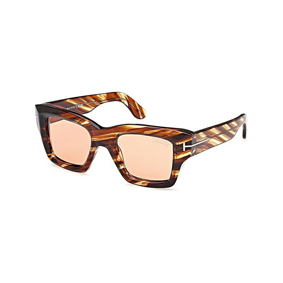F, H, W - トムフォード ILIAS FT1154 アンバーハバナ/ピンク 50/22/145 メンズ サングラス Tom Ford ILIAS FT1154 Amber Havana/Pink 50/22/145 men Sunglasses