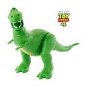 トイストーリー4 レック アクション フィギュア 人形 おもちゃ 音が鳴る しゃべる 英語 Disney Pixar Toy Story True Talkers Rex Figure, 7.8