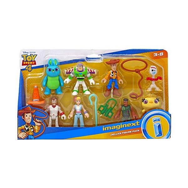 トイストーリー4 フィギュア パック 人形 セット ドール Imaginext Deluxe Figure Pack