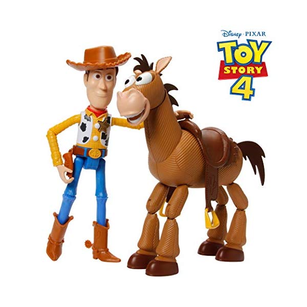 トイストーリー4 ウッディ ブルズアイ アドベンチャーパック フィギュア 人形 おもちゃ グッズ Toy Story Disney Pixar 4 Woody Bullseye Adventure Pack