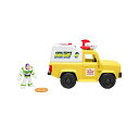 トイストーリー4 バズ ライトイヤー プラネット トラック 車 おもちゃ グッズ Fisher-Price Imaginext Toy Story Buzz Lightyear Pizza Planet Truck