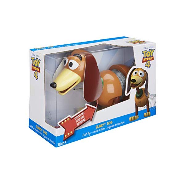 トイストーリー4 スリンキー 人形 おもちゃ グッズ Slinky Disney Pixar Toy Story 4 Dog 人気の TOY STORY 商品はこちら ■海外より直輸入品となりますので、外箱に小傷・破れ等がある場合がございます。 　本体には影響ございませんので、予めご容赦ください。 ■携帯からの注文の際【納期目安】が表示されない場合もございます。 　納期の表示が確認出来ない商品に関しましては、お手数ですが、PCページより【納期目安】の確認をお願いします。 　また、携帯からのご注文のお客様は携帯電話の受信設定（フィルター）を必ずご確認下さいますようお願いいたします。トイストーリー4 スリンキー 人形 おもちゃ グッズ Slinky Disney Pixar Toy Story 4 Dog メーカー Slinky 商品名 Slinky Disney Pixar Toy Story 4 Dog パッケージサイズ(cm) 26.7 × 11.4 × 18.3 重量(g) 431 詳細 ・Woody from Toy Story's best friend ・Sits up, begs and wags his tail ・Complete your Toy Story collection ・Includes one modern Slinky dog with attached leash ・Recommended for children 18 months and older ◆ 様々なギフトシーンにぴったりの商品を豊富に取り揃えております ◆プレゼント　ギフト　クリスマス　母の日　父の日　記念日　誕生日　お誕生日　誕生日プレゼント　敬老の日　記念品　結婚記念日　メモリアルギフト　お祝い　出産祝い　結婚式　結婚祝い　御祝　披露宴　引き出物　引出物　ウェディングギフト　ブライダルギフト　景品　賞品　コンペ景品　ゴルフコンペ　粗品　お中元　御中元　お歳暮　御歳暮　残暑見舞い　引越し　引っ越し祝い　引越し祝い　贈答品　入園祝い　入学祝い　卒業祝い　成人式　就職祝い　昇進祝い　定年退職記念　還暦祝い　卒業記念品　内祝　お返し　お礼　御礼　お祝い返し