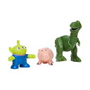 トイストーリー4 エイリアン レックス ハム セット 人形 ドール フィギュア おもちゃ グッズ Fisher-Price Imaginext Toy Stor...