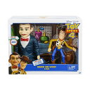 トイストーリー4 ウッディ ベンソン フィギュア 人形 ドール おもちゃ グッズ Pixar Disney Toy Story Benson and Woody Figure 2-Pack