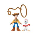 トイストーリー4 ウッディ フォーキー 人形 おもちゃ グッズ Toy Story Fisher-Price Disney Pixar 4 4, Woody & Forky