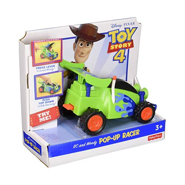 トイストーリー4 ウッディ ビークル 車 おもちゃ グッズ Fisher-Price Disney Pixar Toy Story 4 Woody Vehicle