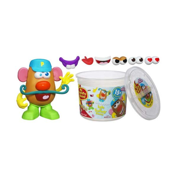 楽天i-selectionトイストーリー4 ミスター ポテトヘッド 変身 作ってみよう 自作 おもちゃ グッズ Playskool Mr. Potato Head Tater Tub Set Parts and Pieces Container Toddler Toy for Kids