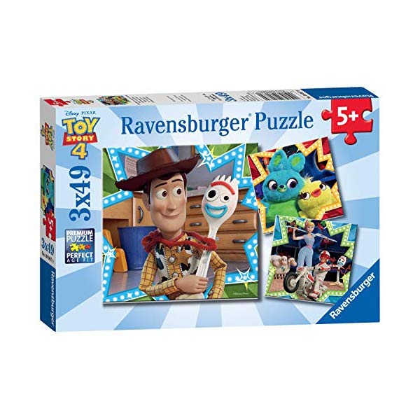トイストーリー4 ジグソーパズル 3パターン おもちゃ グッズ Ravensburger 08067 Disney Pixar Toy Story 4-3 X ...