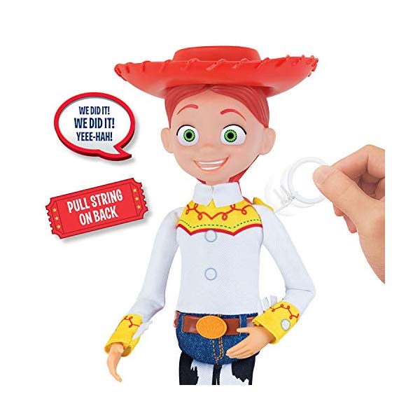 トイストーリー4 ジェシー しゃべる お話し フィギュア ドール 人形 おもちゃ グッズ Toy Story Disney Pixar 4 Cowgirl Je...