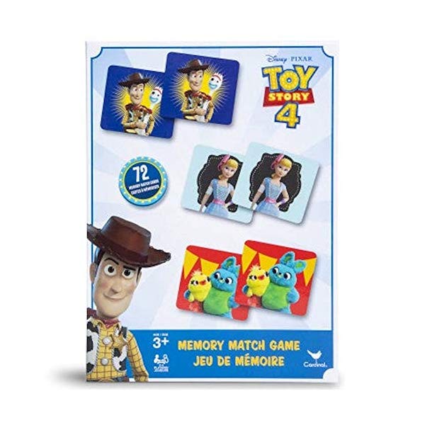 トイストーリー4 神経衰弱 マッチング カード ゲーム おもちゃ グッズ Disney Pixar Toy Story 4 Memory Match Card Matching Gameのサムネイル