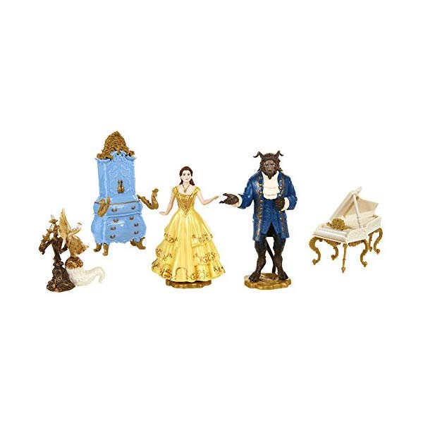 美女と野獣 実写版 アクション フィギュア セット 人形 ドール おもちゃ グッズ Beauty and The Beast Live Action Figure Set