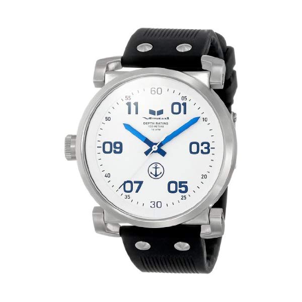ベスタル 腕時計 VESTAL OB3S006 メンズ 男性用 Vestal Men's OB3S001 USS Observer Blackout Silicone Watch