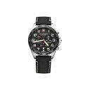 rNgmbNX VICTORINOX rv EHb` Xgbv XCX A[~[ }`c[ Victorinox Fieldforce Chrono, Black dial, Black Leather Strap