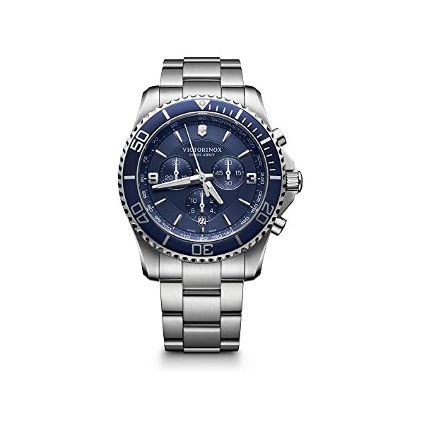 ビクトリノックス VICTORINOX 腕時計 ウォッチ クロノグラフ メンズ 男性用 スイス アーミー マルチツール Victorinox Men's Chronograph Quartz Watch with Stainless Steel Bracelet ? 241689