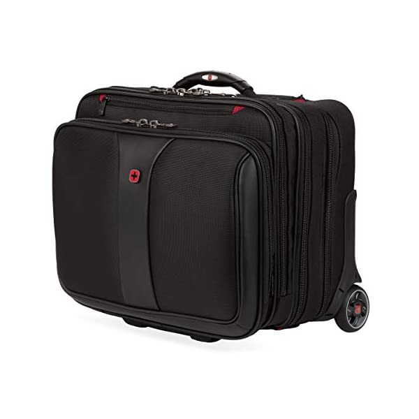 ウェンガー WENGER 旅行鞄 キャリーバッグ コロコロ Wenger Luggage Patriot Ii 2 Pc Wheeled Laptop Bag with Removable Slimcase, Bl..