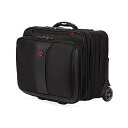 楽天i-selectionウェンガー WENGER 旅行鞄 キャリーバッグ コロコロ Wenger Luggage Patriot Ii 2 Pc Wheeled Laptop Bag with Removable Slimcase, Black, 15.6-inch