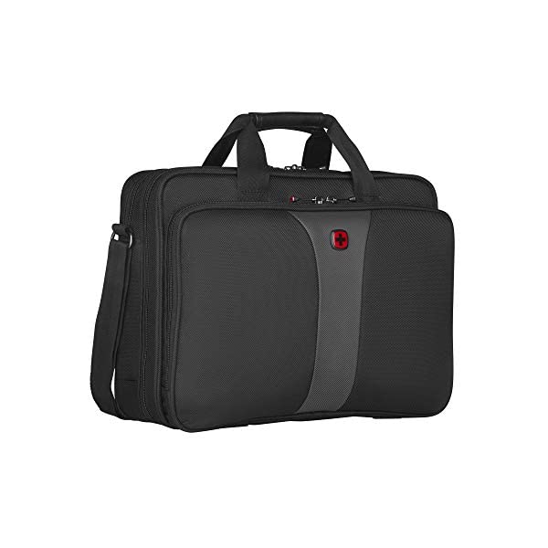 ウェンガー WENGER トートバッグ 旅行鞄 ノートPCバッグ ブリーフケース Wenger WA-7652-14F00 Legacy 16" Double Gusset Laptop Case,..