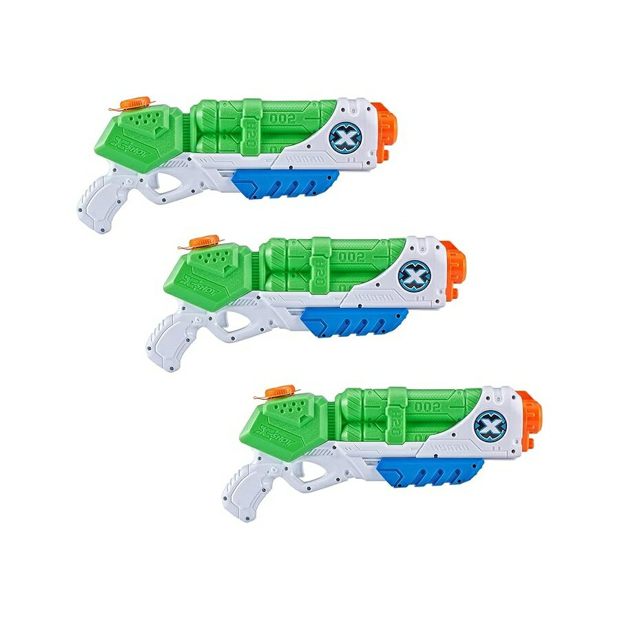 XSHOT タイフーン ウォーターブラスター (3 パック) - 夏の水鉄砲おもちゃ、水鉄砲ソーカー、子供、男の子、ティーン、男性用ポンプアクション水おもちゃ XSHOT Typhoon Water Blaster (3 Pack) - Summer Watergun Toys, Squirt Gun Soakers, Pump Action Water Toy for