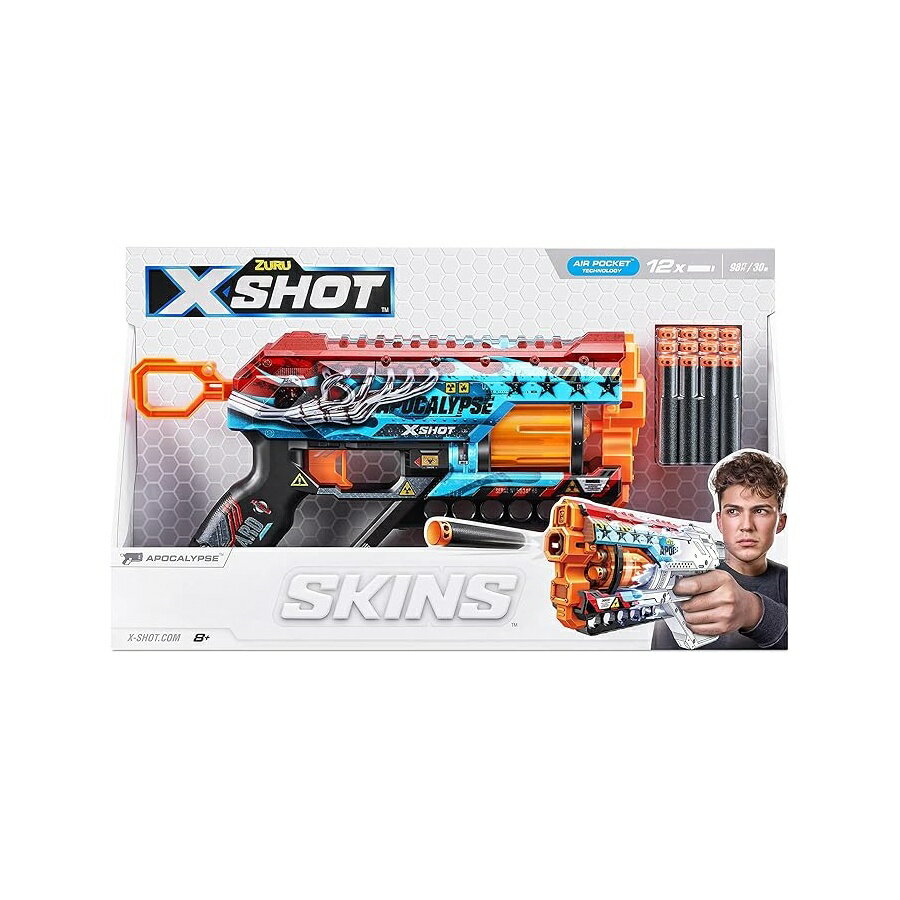 XSHOT スキン - グリーファー (12 ダーツ) - 36561E アポカリプス XSHOT Skins-Griefer (12 Darts) - 36561E Apocalypse