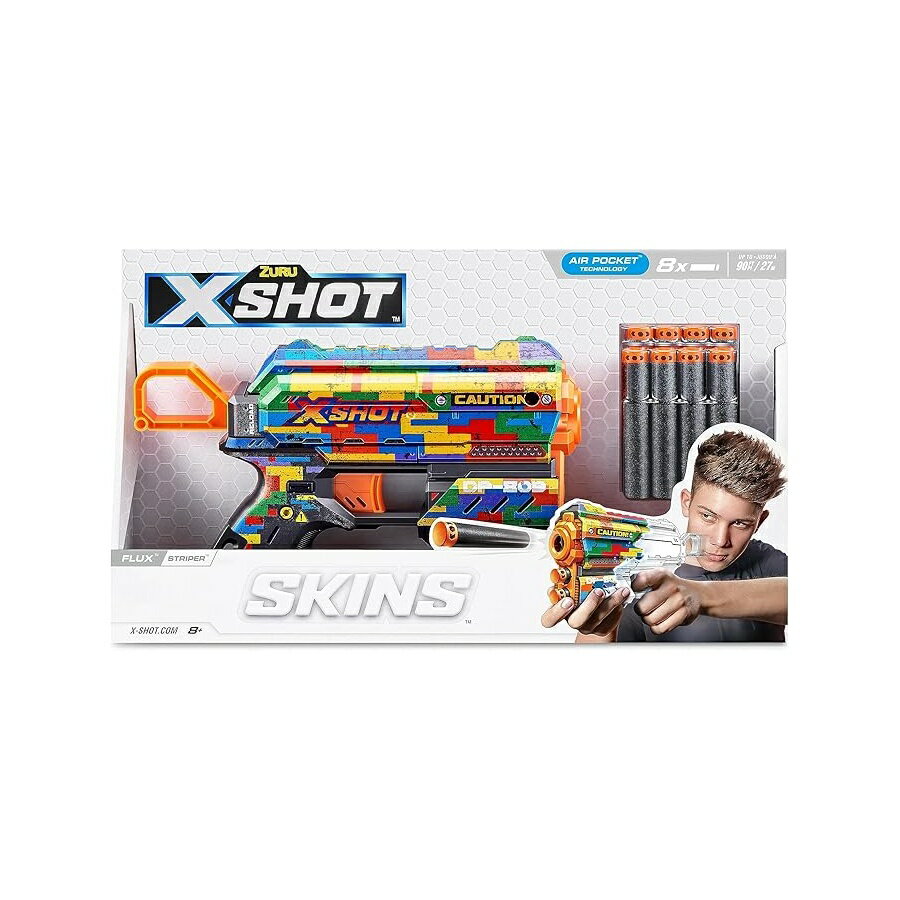 X-Shot スキン Flux_Striper X-Shot Skins Flux_Striper