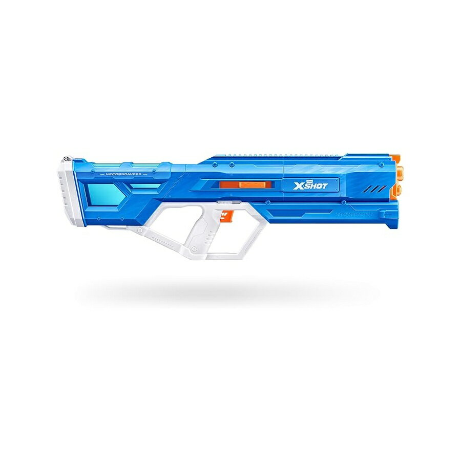 XSHOT ウォーターハイドラパルスモーターソーカー by ZURU 電動ブラスターウォーターガン ウォーターブラスター ウォーターおもちゃ わずか1秒で水充填 充電式バッテリー (ブルー) XSHOT Water Hydra Pulse Motor Soaker by ZURU, Motorized Blaster Watergun, Water