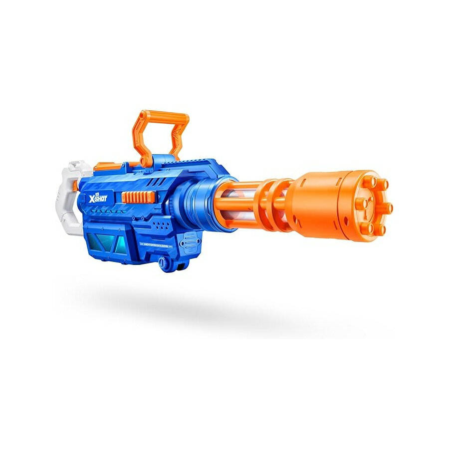XSHOT ウォーターガトリングモーターソーカー by ZURU 電動ブラスターウォーターガン ウォーターブラスター ウォーターおもちゃ わずか1秒で水が充填 充電式バッテリー。 XSHOT Water Gatling Motor Soaker by ZURU, Motorized Blaster Watergun, Water Blaster, Water