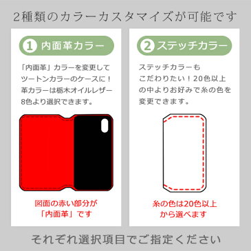 ◆◆【切り目タイプ専用】カラー変更カスタマイズ◆◆切り目タイプ（栃木オイルレザー素材）のiPhoneケース本体と一緒にご購入ください。【op】