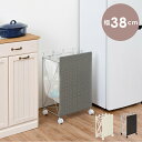 \15日は最大10%OFF!/ 分別ごみ箱ラック RUD-2423 幅38cm ゴミ箱 ごみ箱 ごみばこ 小物入れ 収納ボックス リビング 寝室 洗面所 玄関 キッチン 家具