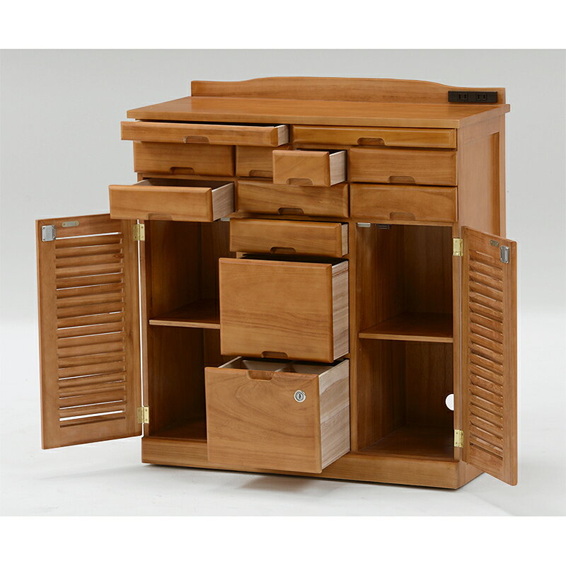 ＼最大P13倍&最大8%OFFクーポン!/ FAX台 MFX-8208 幅76cm ラック サイドボード 収納棚 飾り棚 飾棚 収納ボックス 収納家具 FAX台 プリンター台 送料無料