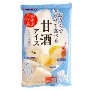 凍らせて食べる甘酒アイス（70g×4）12袋入　谷尾食糧工業のサムネイル