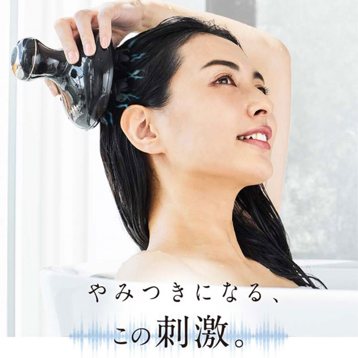 WAVEWAVE スカルプヘッドスパ EMS 頭皮 頭皮ケア 送料無料 正規品 頭皮ブラシ 女性 男性 サロン 家電