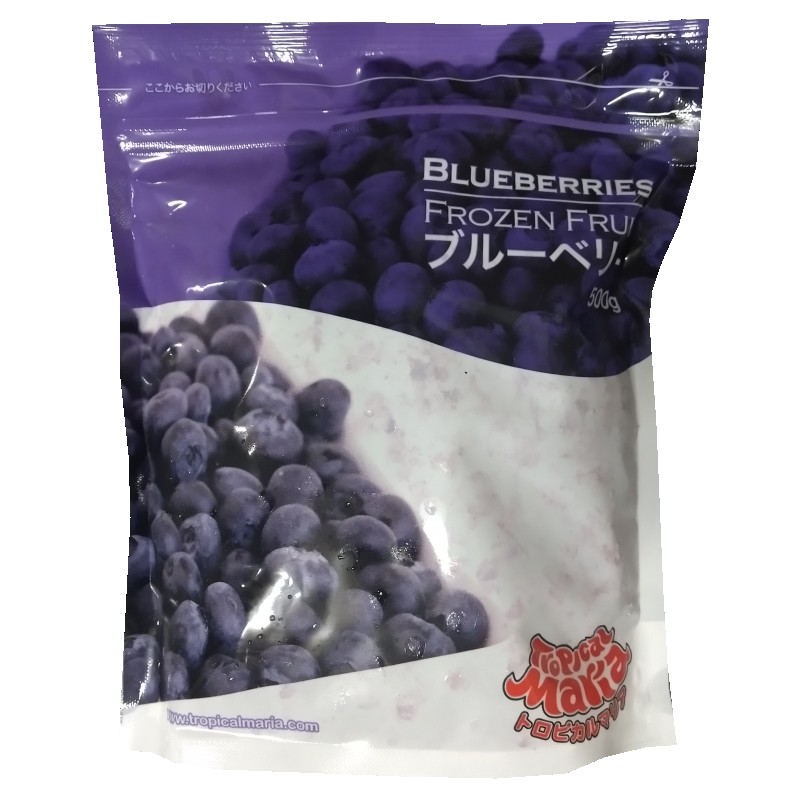 冷凍品 トロピカルマリア ブルーベリー 500g フローズン フルーツ 冷凍 スムージー ジュース トッピン..