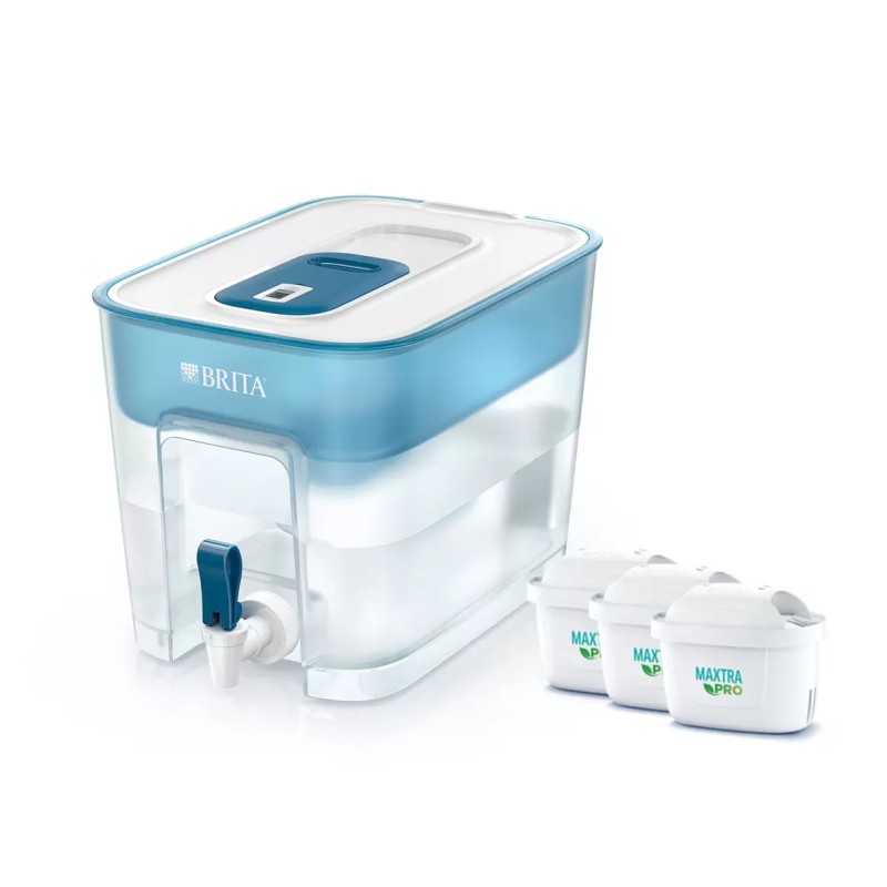 BRITA ブリタ タンク型浄水器 フロー カートリッジ3個付き マクストラプロ ピュアパフォーマンス KBFLC..