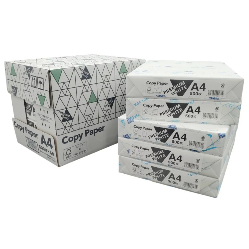 （オフィス用紙 A4 500枚×5冊 Premium White）Office 2500枚 高白色度90% 64g/1m2 サイズ コピー 用紙 事務用品 ペーパー 572120 i-temp-10001289 アイテンプ 楽天市場店 サンプル画像2