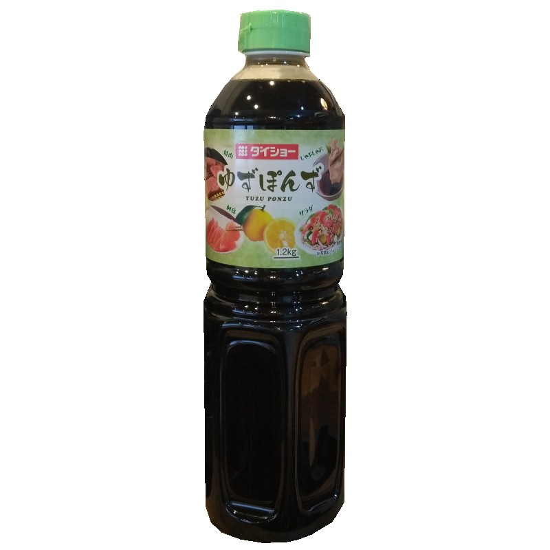 ゆずぽんず 1.2kg ダイショー ポン酢 調味料 しょうゆ 大容量 ボトル 1200g 味付け ぽん酢 焼き肉 刺身 豆腐 80515