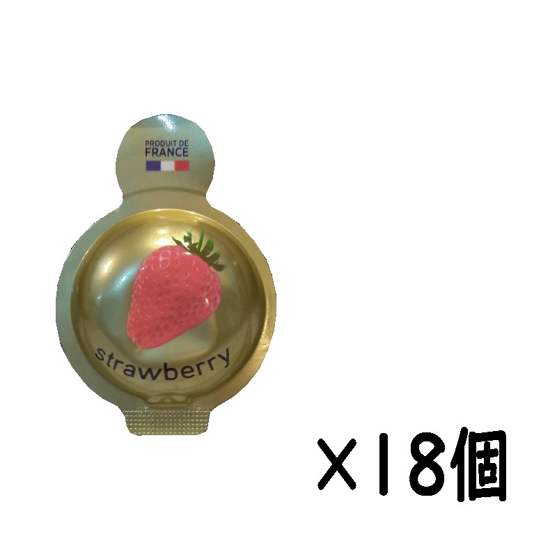 冷蔵品 ILE DE FRANCE ミニシェル ストロベリー風味 18個入 イルドフランス 360g クリーム チーズ デザート タルタル シェルイン 84174