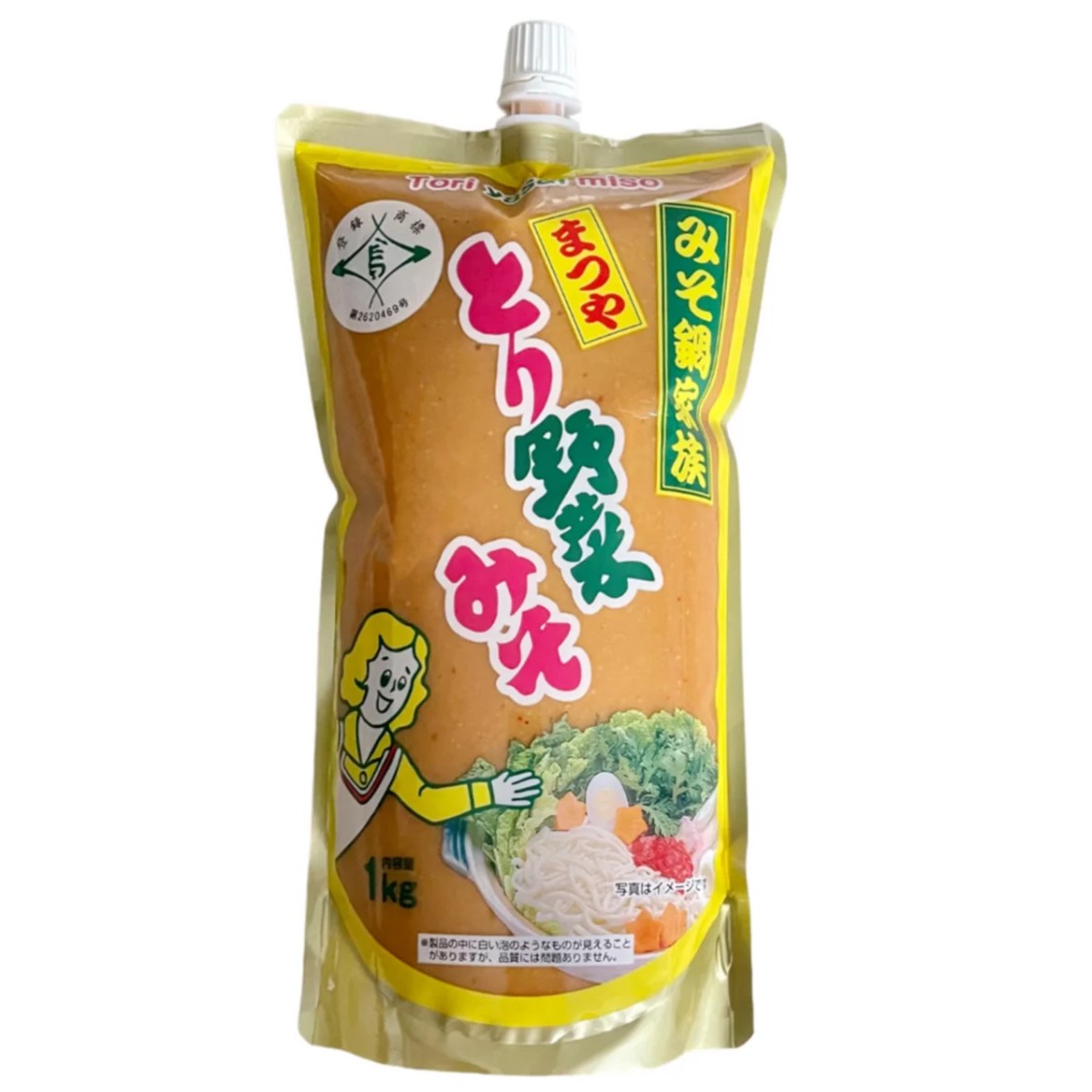 Rakuten - まつや とり野菜みそ 1kg キャップ付きスパウトパック 石川県 ソウルフード 鍋みそ 万能味噌 米みそ 味噌 調味みそ 調味料 大容量 49233