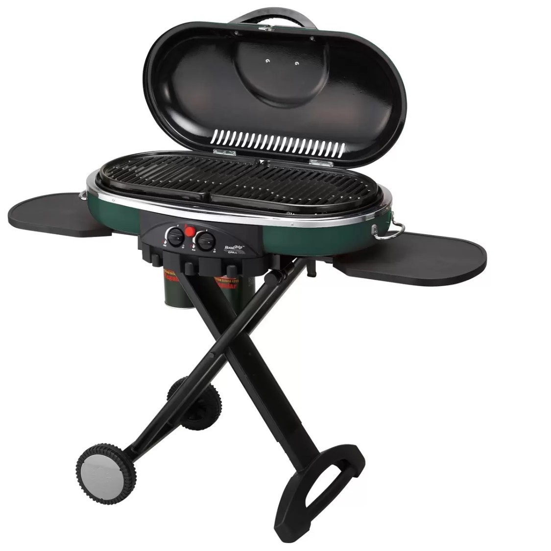 Rakuten - コールマン ロードトリップグリル LXE-J グリーン 収納ケース付き バーベキューグリル BBQ ガス 野外 キャンプ coleman グリル オーブン 焼き肉 67625