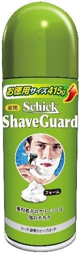 乐天商城 - SCHICK 薬用 シェーブガード ジャンボ缶 415g シェービングフォームS シック ひげそり ヒゲ カミソリ 泡 敏感肌 クリーミー ライムの香り 560874