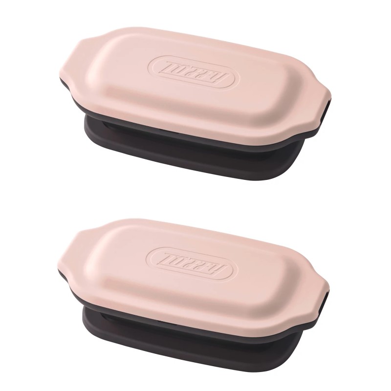 Toffy トフィー 電子レンジ用 グリルディッシュ 2台セット シェルピンク LC6-SP レンジ 魚 焼く 炒める 蒸す 煮る 波型プレート ヘルシー シリコーン 76271
