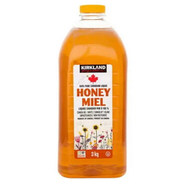 （カークランド ハニーミール はちみつ 3kg）HONEY MIEL 100% カナダ カナディアン ハチミツ ハニー パンケーキ ホワイト コストコ 15241