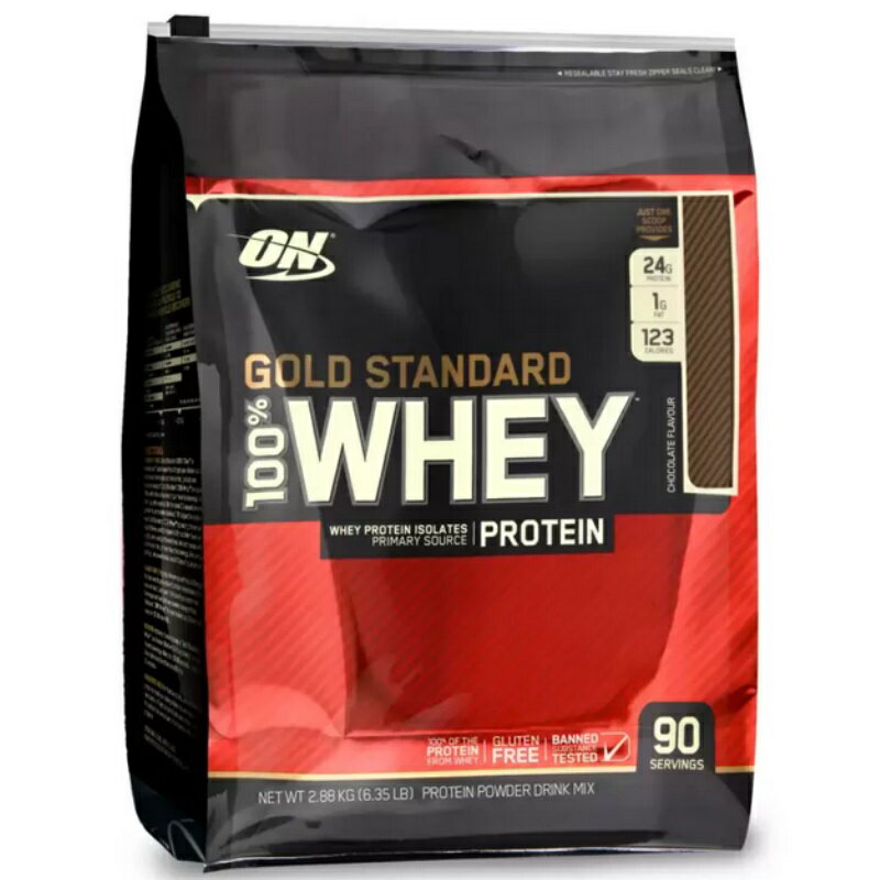 ゴールドスタンダード ホエイプロテインパウダー 2880g チョコレート味 ホエイ WHEY プロテイン 粉末 39492