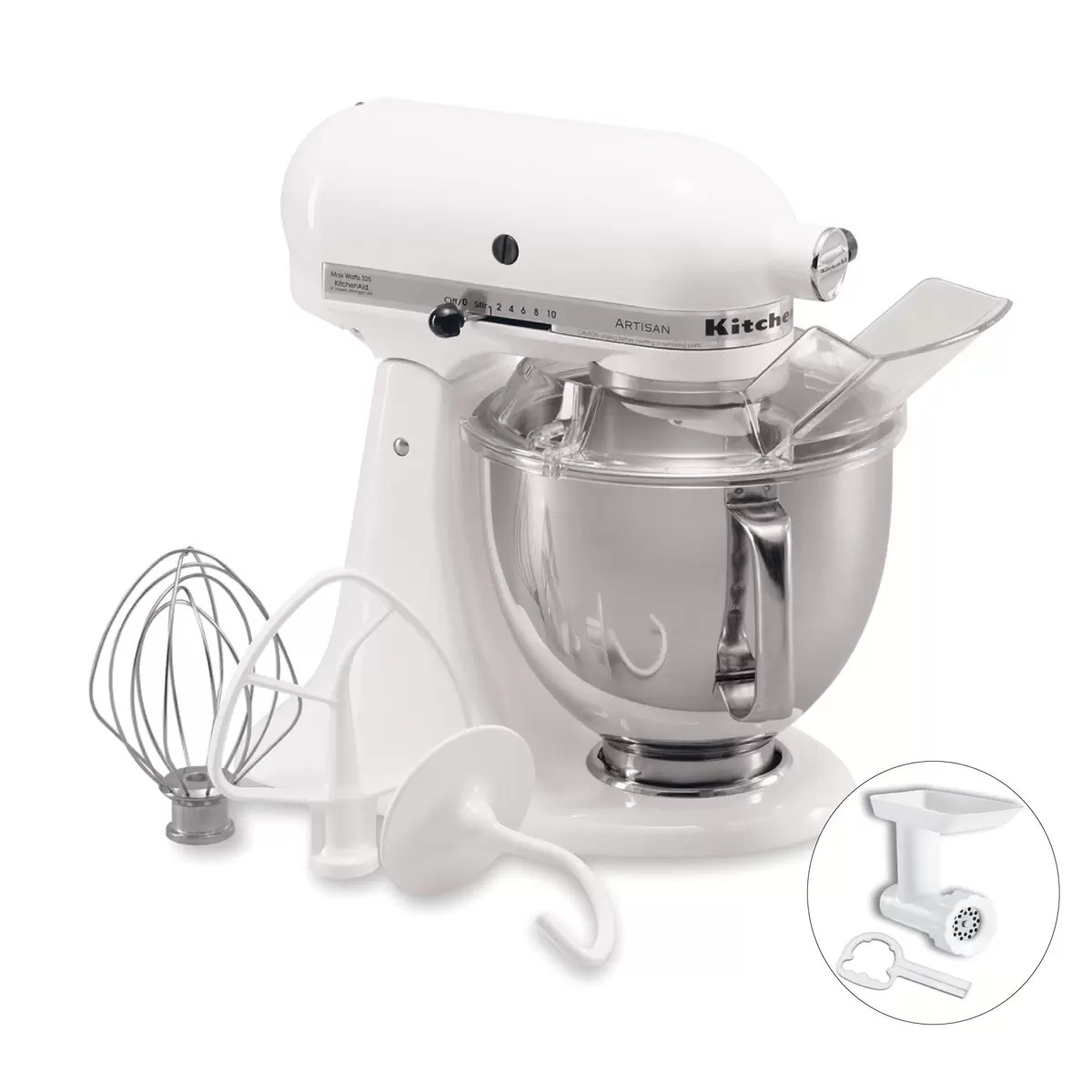 キッチンエイド アルチザン スタンドミキサー 4.8L 赤 レッド KitchenAid Artisan Stand Mixer 4.8L RED 9KSM162ER 38700