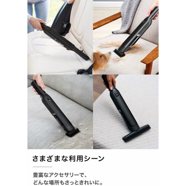 (SharkEVOPOWER充電式ハンディクリーナーW20WV250J)シャーク掃除機コンパクトスリム軽量パワフル