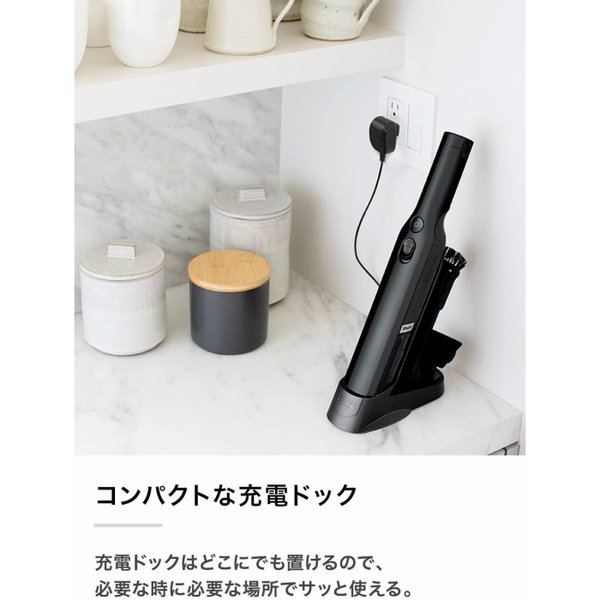 (SharkEVOPOWER充電式ハンディクリーナーW20WV250J)シャーク掃除機コンパクトスリム軽量パワフル
