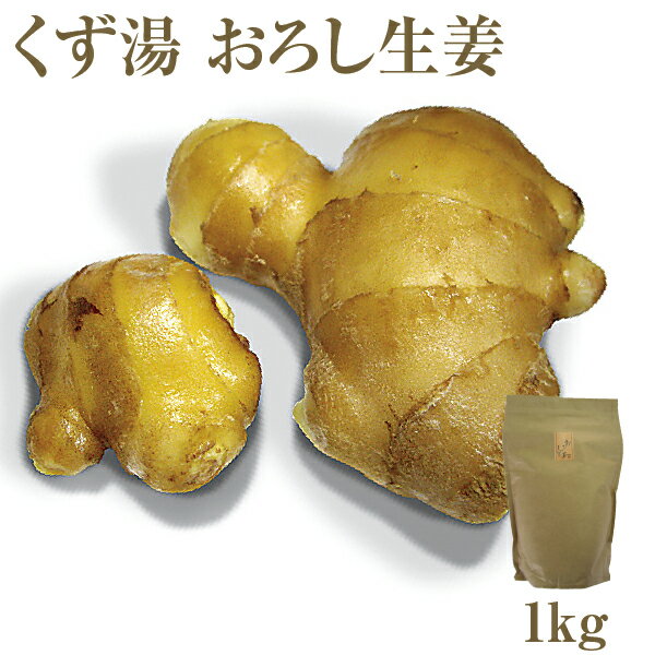 お徳用 とろとろのくず湯 葛の里 葛湯 生姜 1kg｜業務用 葛湯 くず湯 くずゆ 吉野葛 葛 本葛 和菓子 葛菓子 奈良 天極堂