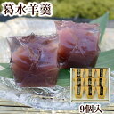 ギフト 葛水羊羹 9個入｜春夏限定 