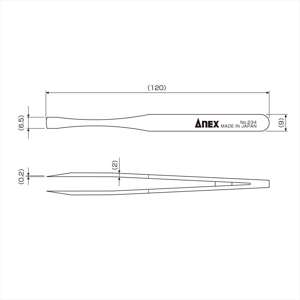 ANEX 234 �ץ饹���å��ԥ󥻥å� ���ʿ�� 120mm